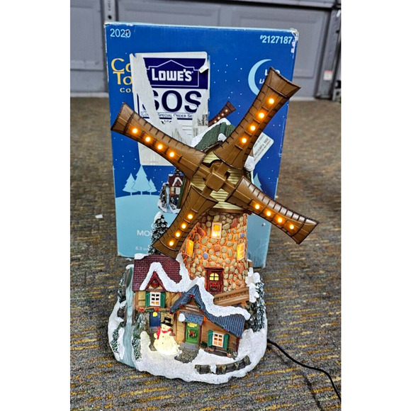 Carole Towne Collection 2020 - Garrett's Windmill # 2127187 Lighted Tested - Picture 1 of 5